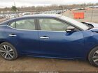 2022 Nissan Maxima Sv Xtronic Cvt Синий vin: 1N4AA6CV4NC508317