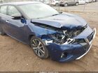 2022 Nissan Maxima Sv Xtronic Cvt Синий vin: 1N4AA6CV4NC508317