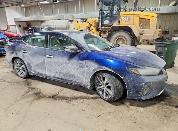 1N4AA6DV4LC376154 2020 NISSAN MAXIMA SL Blue Առջևի աջ