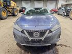 2020 Nissan Maxima Sl Blue vin: 1N4AA6DV4LC376154