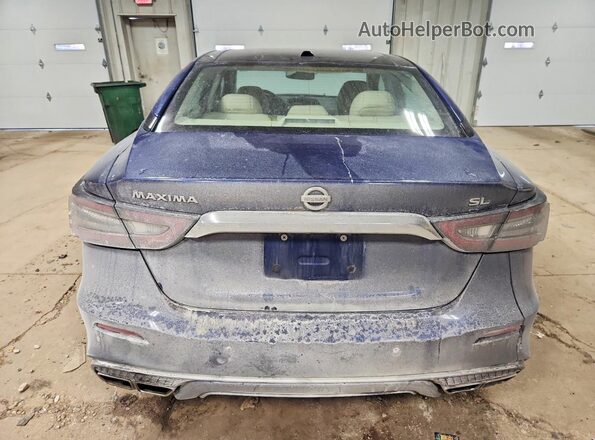 1N4AA6DV4LC376154 2020 NISSAN MAXIMA SL Blue Հետևի տեսք
