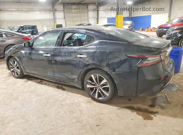 1N4AA6DV8LC371202 2020 NISSAN MAXIMA SL Черный Задняя левая четверть