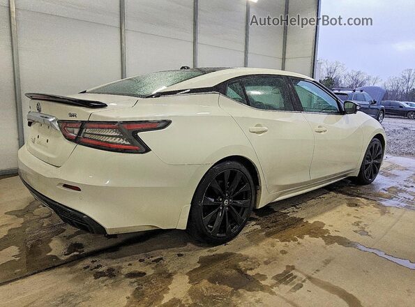 1N4AA6EV0LC374643 2020 NISSAN MAXIMA SR Белый Задняя правая четверть