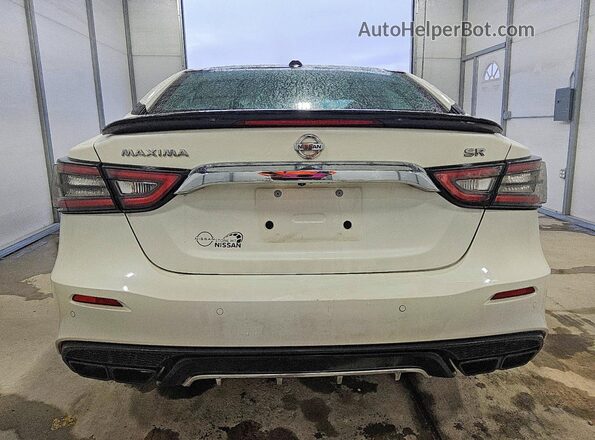 1N4AA6EV0LC374643 2020 NISSAN MAXIMA SR Белый Вид сзади