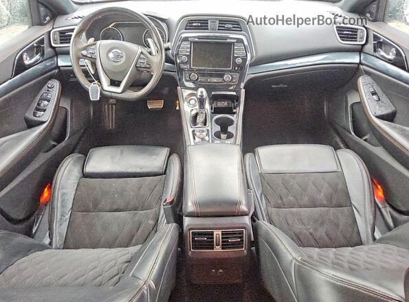 1N4AA6EV0LC374643 2020 NISSAN MAXIMA SR Белый Вид панели приборов
