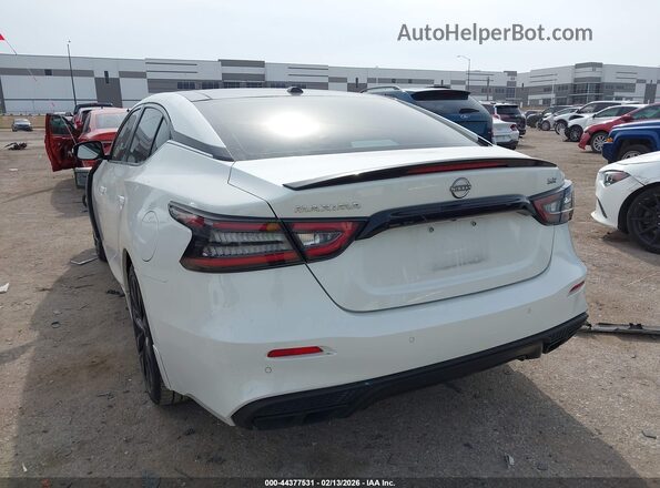 1N4AA6EV2PC508185 2023 NISSAN MAXIMA SR Белый Задняя левая четверть