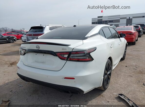 1N4AA6EV2PC508185 2023 NISSAN MAXIMA SR Белый Задняя правая четверть
