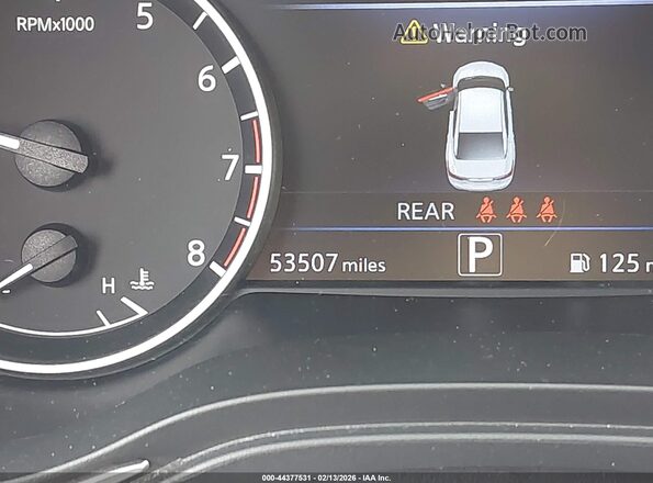 1N4AA6EV2PC508185 2023 NISSAN MAXIMA SR Белый 