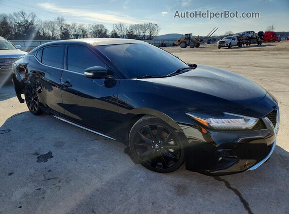 1N4AA6EV4LC382745 2020 NISSAN MAXIMA SR Черный Передняя правая четверть