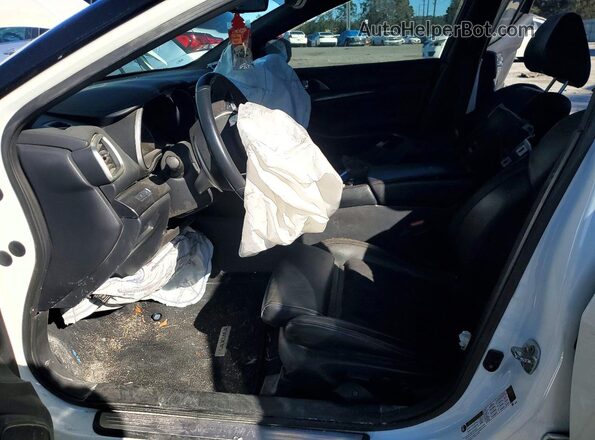 1N4AA6EV4PC503540 2023 NISSAN MAXIMA SR Белый Вид салона спереди