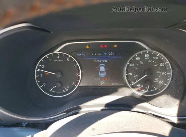 1N4AA6EV4PC503540 2023 NISSAN MAXIMA SR Белый Вид щитка приборов