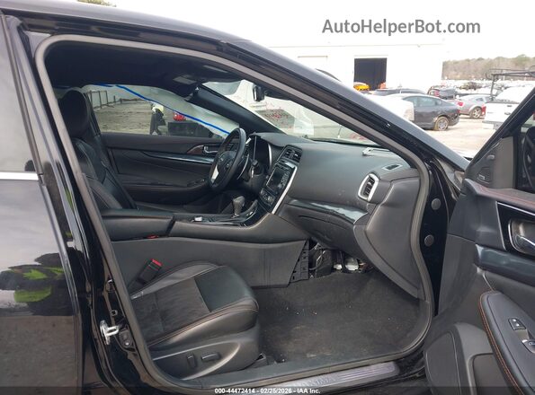 1N4AA6EV9PC501704 2023 NISSAN MAXIMA SR Черный Вид салона спереди