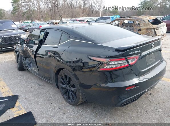 1N4AA6EV9PC501704 2023 NISSAN MAXIMA SR Черный Задняя левая четверть