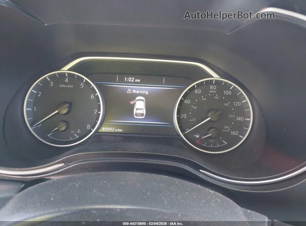 1N4AA6FV0MC501603 2021 NISSAN MAXIMA PLATINUM Белый Вид задних сидений