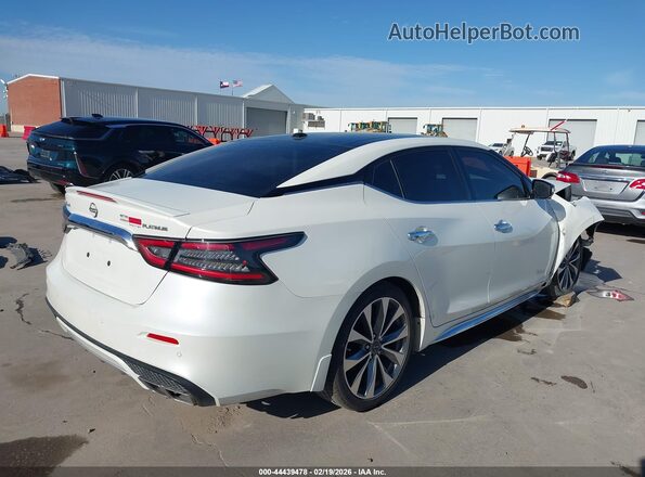 1N4AA6FV4PC511068 2023 NISSAN MAXIMA PLATINUM Белый Задняя правая четверть