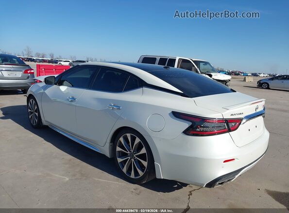 1N4AA6FV4PC511068 2023 NISSAN MAXIMA PLATINUM Белый Задняя левая четверть