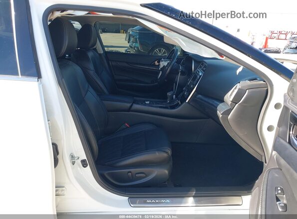 1N4AA6FV4PC511068 2023 NISSAN MAXIMA PLATINUM Белый Вид салона спереди