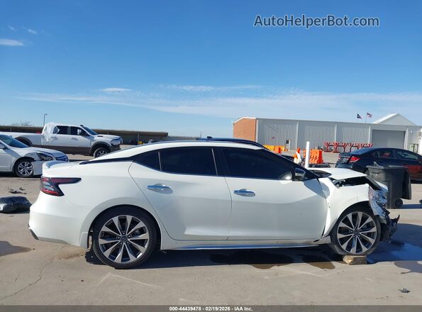 1N4AA6FV4PC511068 2023 NISSAN MAXIMA PLATINUM Белый Панорамный вид салона 360°