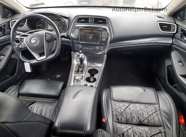1N4AA6FV5LC369436 2020 NISSAN MAXIMA PLATINUM Серебряный Вид панели приборов