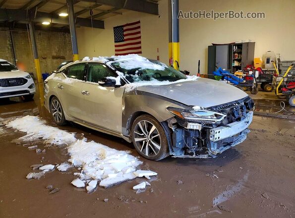 1N4AA6FV5LC369436 2020 NISSAN MAXIMA PLATINUM Серебряный Передняя правая четверть