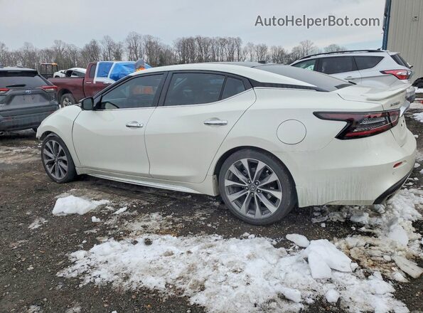 1N4AA6FV5LC385698 2020 NISSAN MAXIMA PLATINUM White Задня ліва чверть