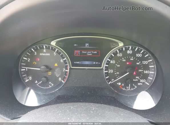 1N4AL3AP0GC204434 2016 NISSAN ALTIMA White Հետևի նստատեղերի տեսք