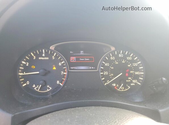 1N4AL3AP0GC259272 2016 NISSAN ALTIMA Синий Вид щитка приборов
