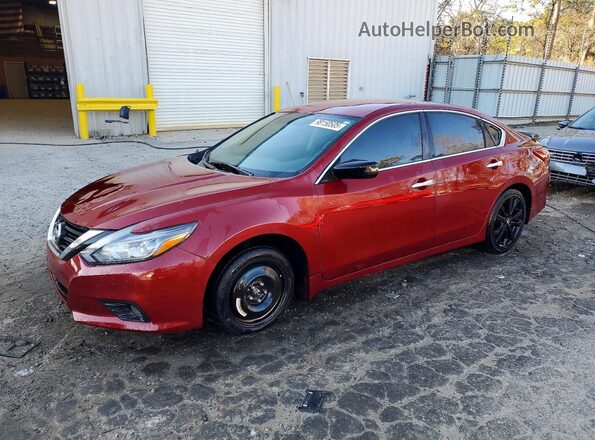 1N4AL3AP1HC226136 2017 NISSAN ALTIMA Burgundy Vista tres cuartos delantera izquierda