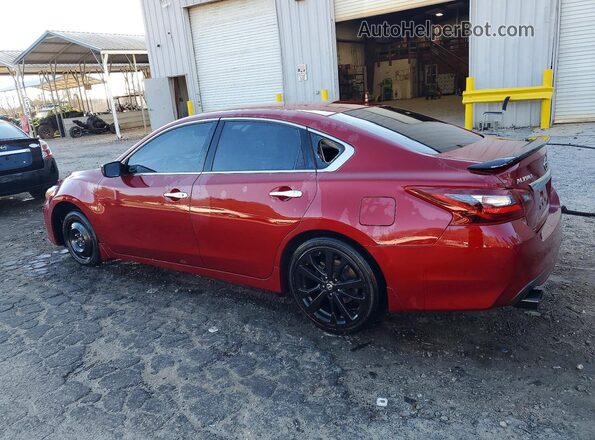 1N4AL3AP1HC226136 2017 NISSAN ALTIMA Burgundy Trasero izquierdo