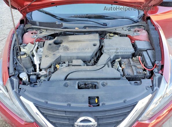 1N4AL3AP1HC226136 2017 NISSAN ALTIMA Burgundy Vista interior trasera