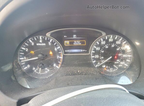 1N4AL3AP1HN302815 2017 NISSAN ALTIMA Красный Вид щитка приборов