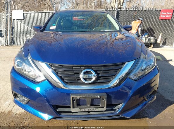 1N4AL3AP1JC296242 2018 NISSAN ALTIMA Синий Вид задней части салона