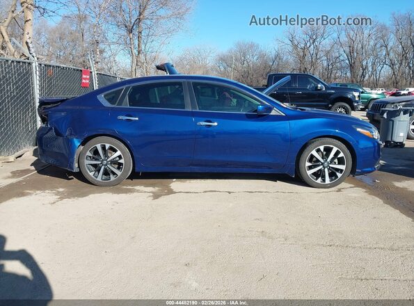 1N4AL3AP1JC296242 2018 NISSAN ALTIMA Синий Панорамный вид салона 360°