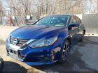 2018 Nissan Altima 2.5 Sr Синий vin: 1N4AL3AP1JC296242