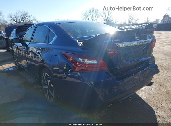 1N4AL3AP1JC296242 2018 NISSAN ALTIMA Синий Задняя левая четверть