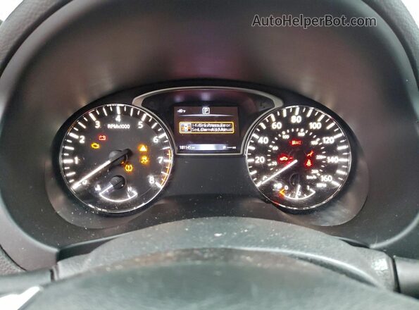 1N4AL3AP3GC215380 2016 NISSAN ALTIMA Серебряный Вид щитка приборов