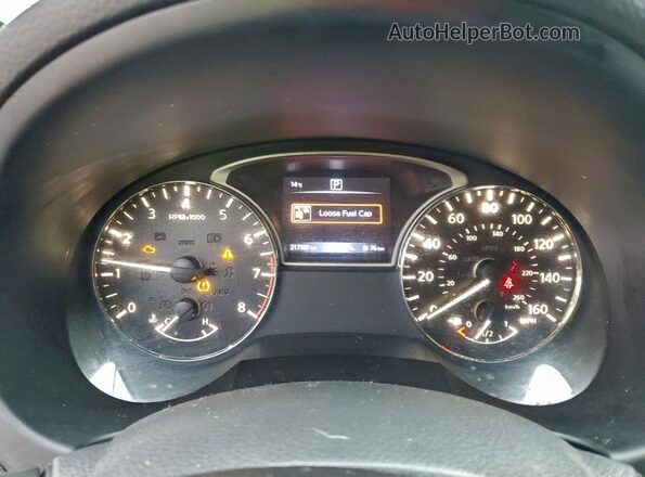 1N4AL3AP5GN337209 2016 NISSAN ALTIMA Black Вид щитка приладів