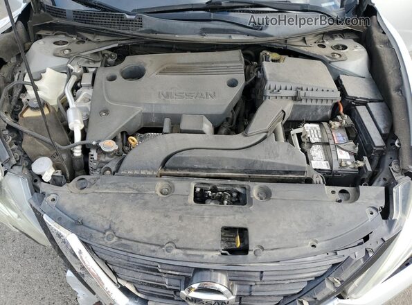 1N4AL3AP6GN305241 2016 NISSAN ALTIMA Серебряный Вид задней части салона