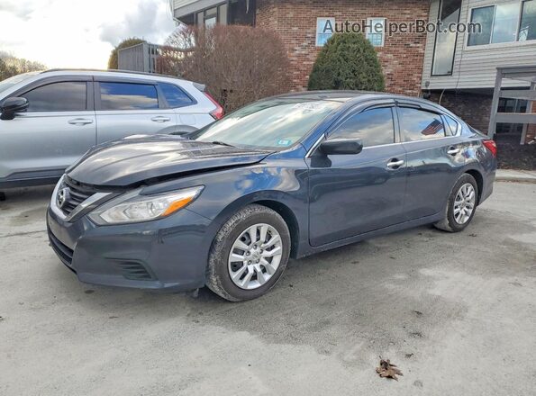 1N4AL3AP6HC137470 2017 NISSAN ALTIMA Черный Передняя левая четверть