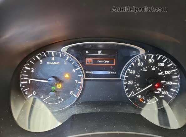 1N4AL3AP6HC137470 2017 NISSAN ALTIMA Черный Вид щитка приборов