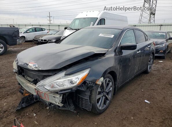 1N4AL3AP6HN353856 2017 NISSAN ALTIMA Black Przód lewy