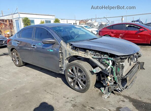 1N4AL3AP8JC296951 2018 NISSAN ALTIMA Серый Передняя правая четверть