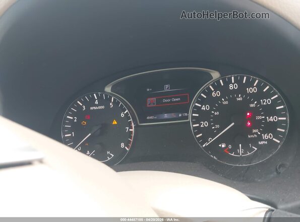 1N4AL3AP9GC181686 2016 NISSAN ALTIMA Black Widok tylnych siedzeń