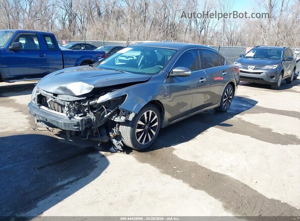 1N4AL3AP9JC168413 2018 NISSAN ALTIMA Серый Передняя левая четверть