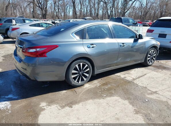 1N4AL3AP9JC168413 2018 NISSAN ALTIMA Серый Задняя правая четверть