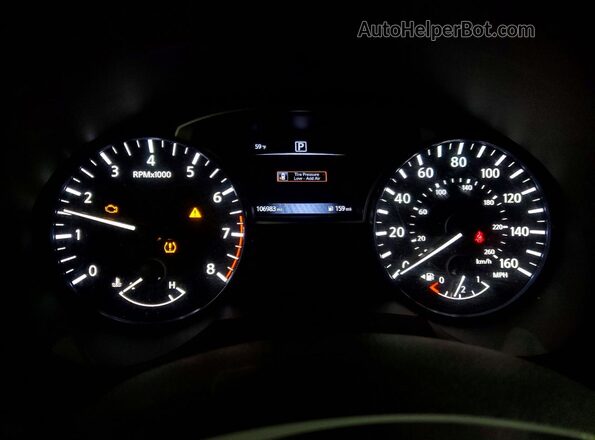 1N4AL3APXGC229437 2016 NISSAN ALTIMA Black ხელსაწყოთა პანელის ხედი