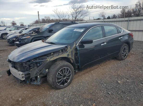 1N4AL3APXJC223662 2018 NISSAN ALTIMA Black Przód lewy