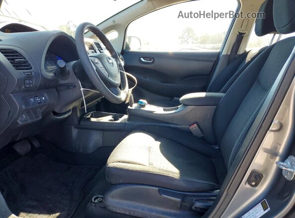1N4AZ0CP0GC309291 2016 NISSAN LEAF Серый Вид панели приборов