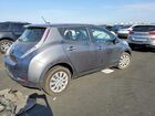 2016 Nissan Leaf S Серый vin: 1N4AZ0CP2GC302388
