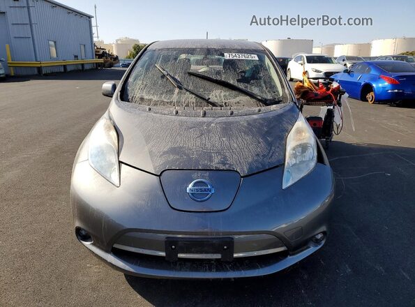 1N4AZ0CP2GC302388 2016 NISSAN LEAF Серый Вид спереди